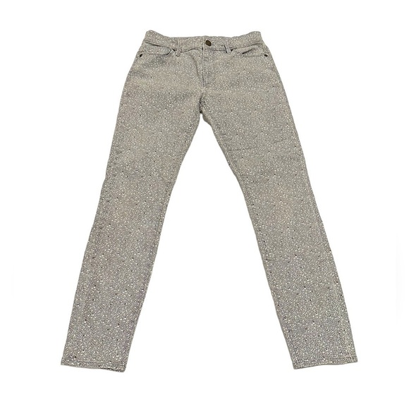 Ann Taylor Loft Blue Modern Ankle Skinny Jeans Women Size 26/2 - Picture 1 of 4